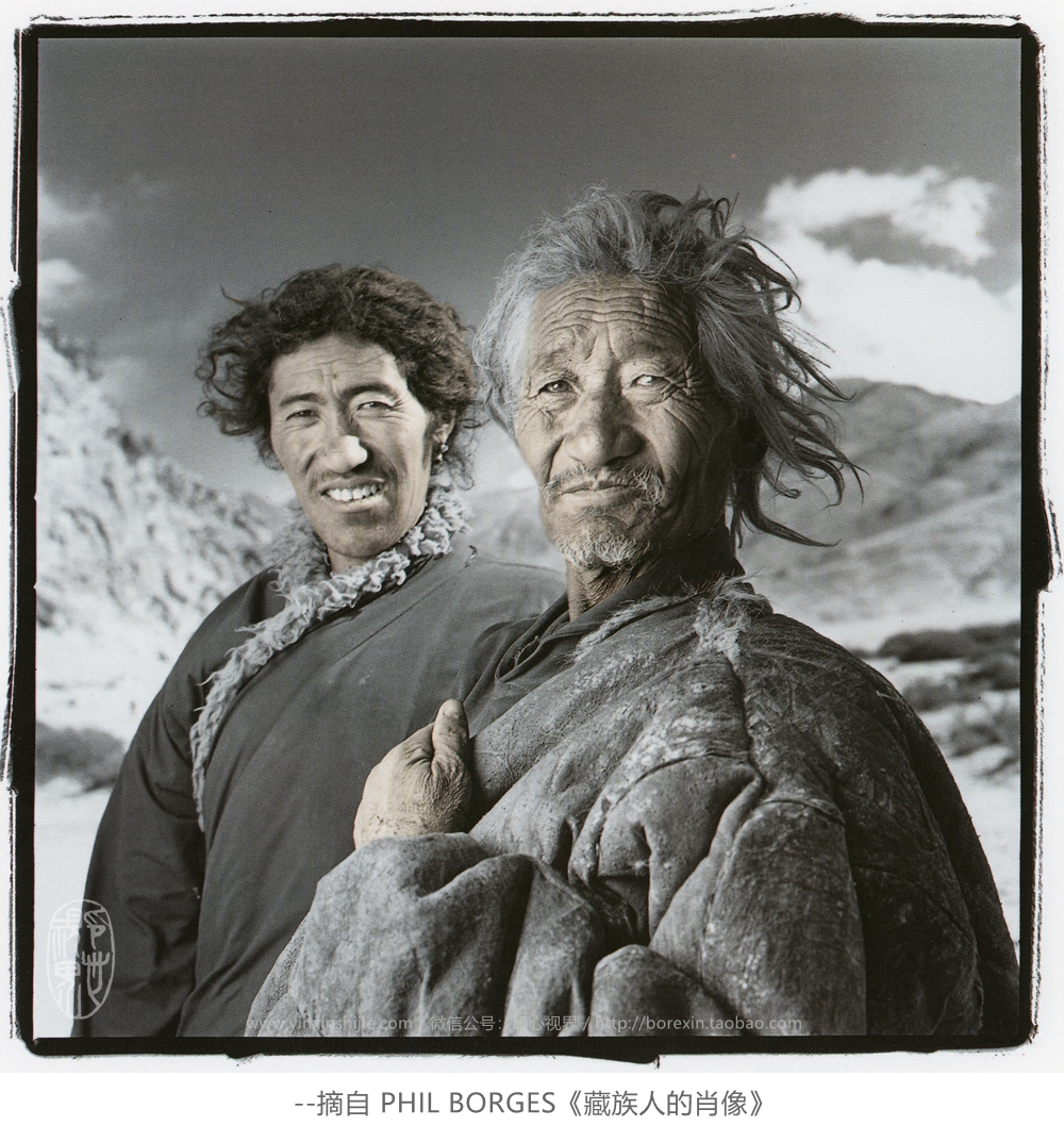 【万卷书】藏人·表情--Pusang,64岁和Dundup,32岁​