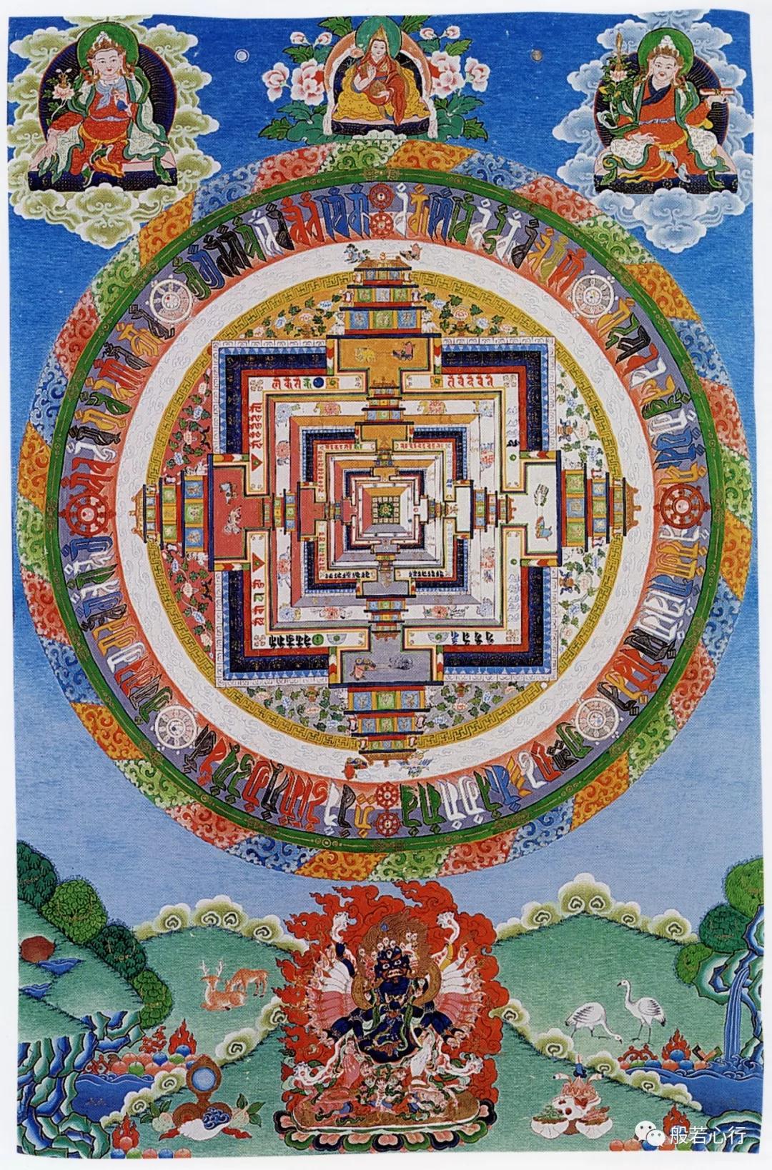 时轮金刚三昧耶曼荼罗 —《极乐之轮:佛教冥想艺术》